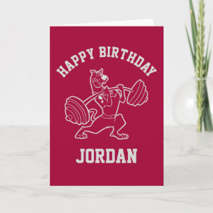 Carte Scooby-Doo "Beachside Gymnasium" Weightlifting