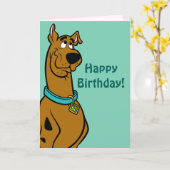 Carte Scooby Doo Chiot Yeux (Fleur jaune)