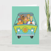 Carte Scooby-Doo & Gang Mystery Machine (Devant)