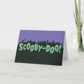 Carte Scooby-Doo ! Logo Monster Silhouette (Devant)