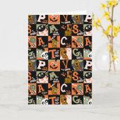 Carte Scooby-Doo | Motif Halloween (Fleur jaune)