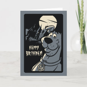 Carte Scooby-Doo Noir Haunted Mansion Graphisme