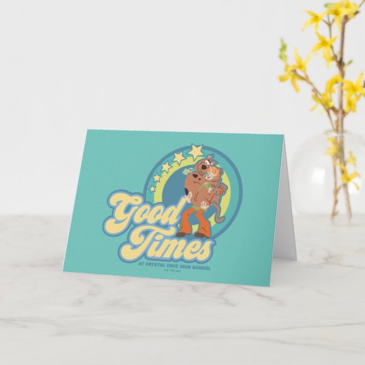 Carte Scooby-Doo & Shaggy Bon Temps à Crystal Cove HS (Fleur jaune)