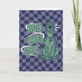 Carte Scooby rétro "OMG" (Devant)