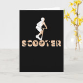 Carte Scooter (Fleur jaune)
