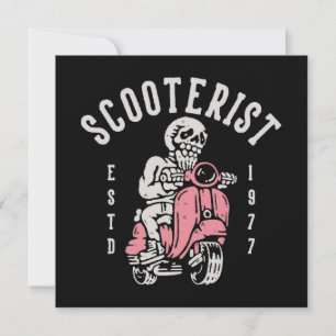 Carte scooteriste votre slogan ici