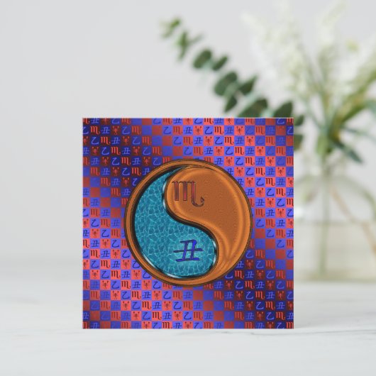 Carte Scorpio & Bois Ox (Debout devant)