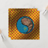 Carte Scorpio & Earth Monkey (Devant/Arrière en situation)