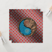 Carte Scorpio & Earth Rabbit (Devant/Arrière en situation)