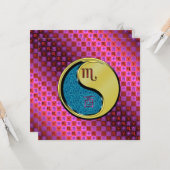 Carte Scorpio & Metal Rooster (Devant/Arrière en situation)