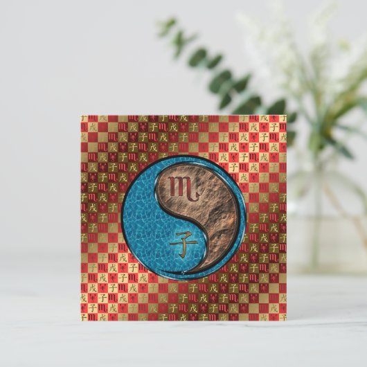 Carte Scorpio & Rat Terre (Debout devant)