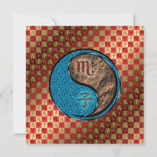 Carte Scorpio & Rat Terre (Devant)