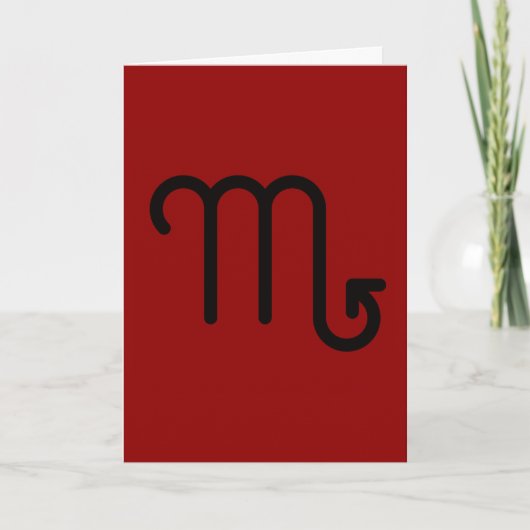 Carte Scorpion (Devant)