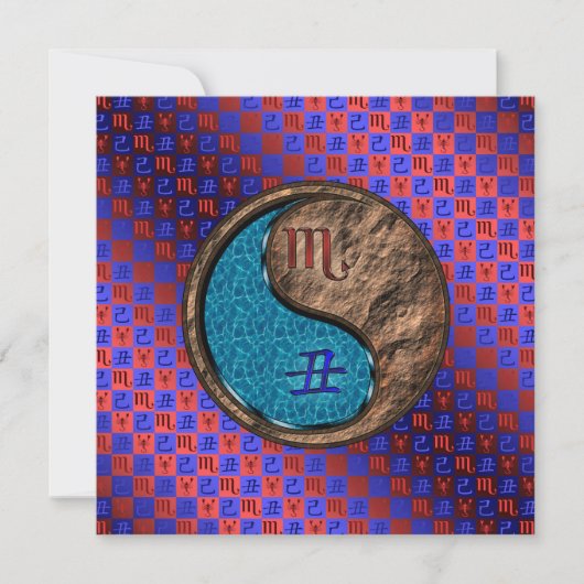 Carte Scorpion & Bœuf de Terre (Devant)