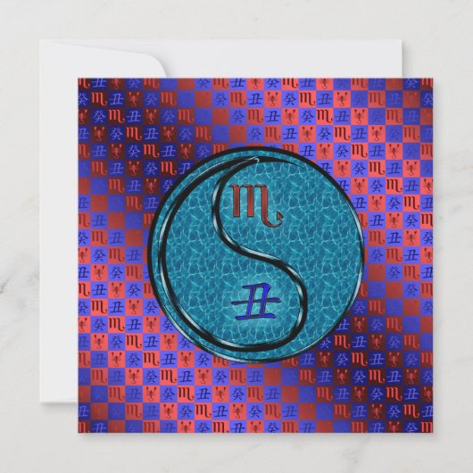 Carte Scorpion & Bœuf d'eau (Devant)