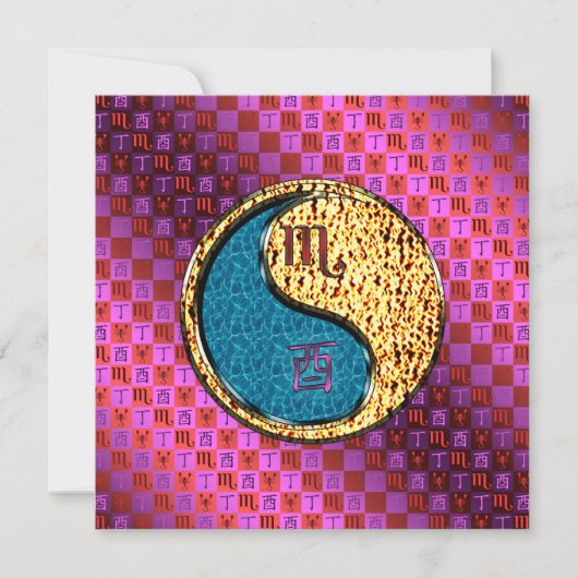 Carte Scorpion & Coq de Feu (Devant)