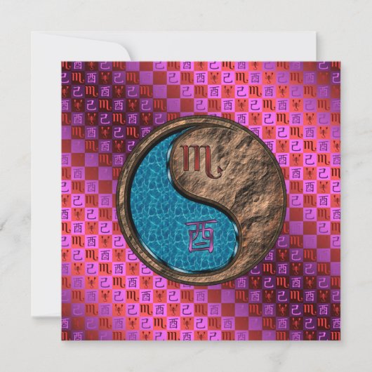 Carte Scorpion & Coq de Terre (Devant)
