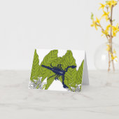 Carte scorpion de la forêt bleue (Fleur jaune)