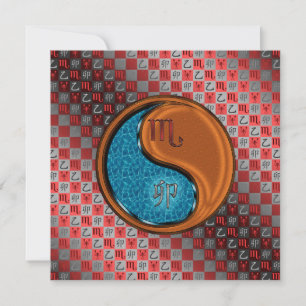 Carte Scorpion & Lapin de Bois