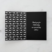 Carte Scorpions Mariages blancs gothiques personnalisés (Intérieur)