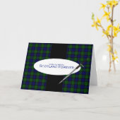 Carte Scotland Forever Alba gu bràth (Fleur jaune)