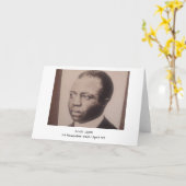Carte Scott Joplin (Fleur jaune)