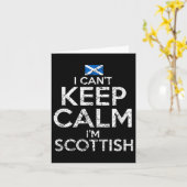 Carte Scottish Roots Scotland Scots Can't Keep Calm Funn (Fleur jaune)