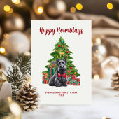 Carte Scottish Terrier Happy Howlidays