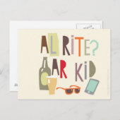 Carte Scouse - Alrite Ar Kid (Devant / Derrière)