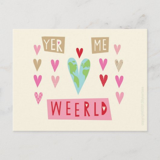 Carte Scouse de Valentine (Devant)