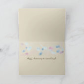 Carte Scrapbook mariage Anniversaire avec stylo (Intérieur)