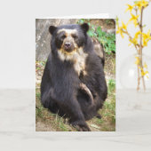 Carte Scratchs d'ours (Fleur jaune)
