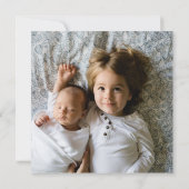 Carte Script de la meilleure maman jamais Calligraphie (Dos)