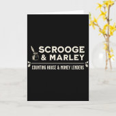 Carte Scrooge And Marley Counting House Ens (Fleur jaune)