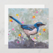 Carte Scrub Jay (Devant / Derrière)
