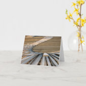 Carte Sculpture (Fleur jaune)