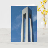 Carte Sculpture de cube moderne (Fleur jaune)