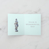 Carte Sculpture du 27e anniversaire modifiable (Intérieur)