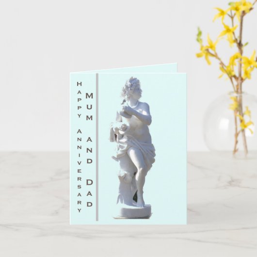 Carte Sculpture du 27e anniversaire modifiable (Fleur jaune)