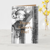 Carte Sculpture du château Crayon Art (Fleur jaune)