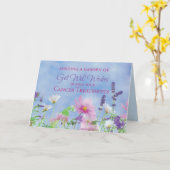 Carte Se Bien Pendant Les Traitements Du Cancer Fleurs D (Fleur jaune)