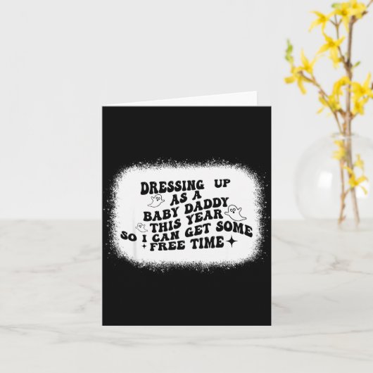 Carte Se déguiser en futur papa cette année pour obtenir (Fleur jaune)