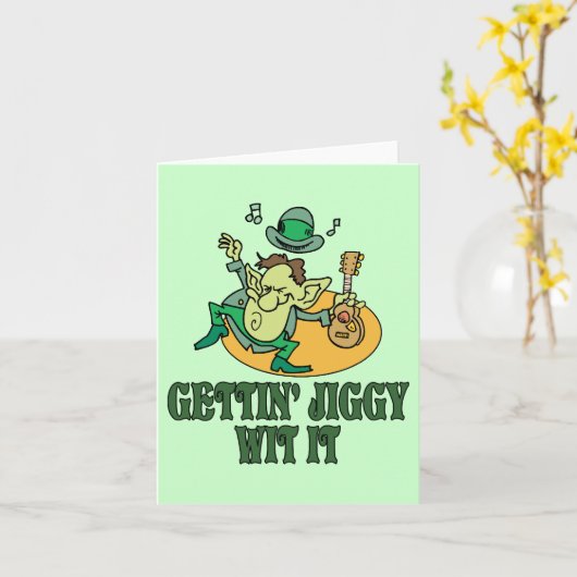 Carte Se déhancher avec ça (Fleur jaune)