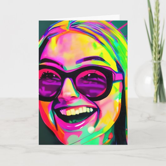 Carte Se mettre dans les Giggles | Amitié (Devant)