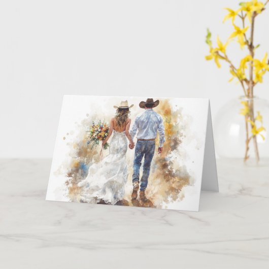 Carte Se plonger dans l'amour et l'aventure (Fleur jaune)