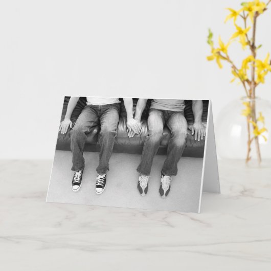 Carte Se reposer ensemble pour toujours (Fleur jaune)