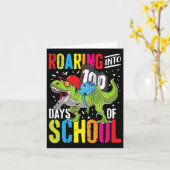 Carte Se Roulant Dans 100 Jours D'Amusement Scolaire T R (Fleur jaune)