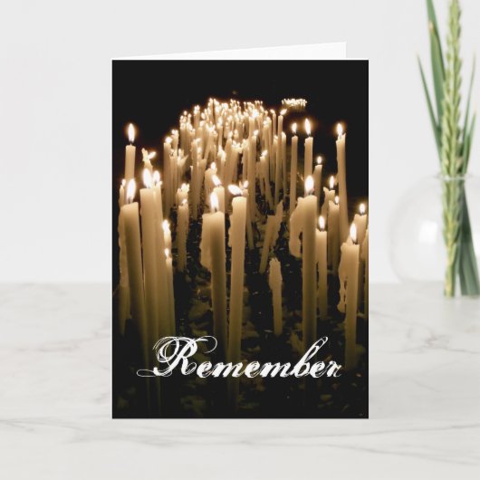 Carte Se souvenir (Devant)