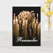 Carte Se souvenir (Fleur jaune)