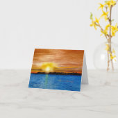 Carte Se souvenir de celui qui a fait la différence (Fleur jaune)